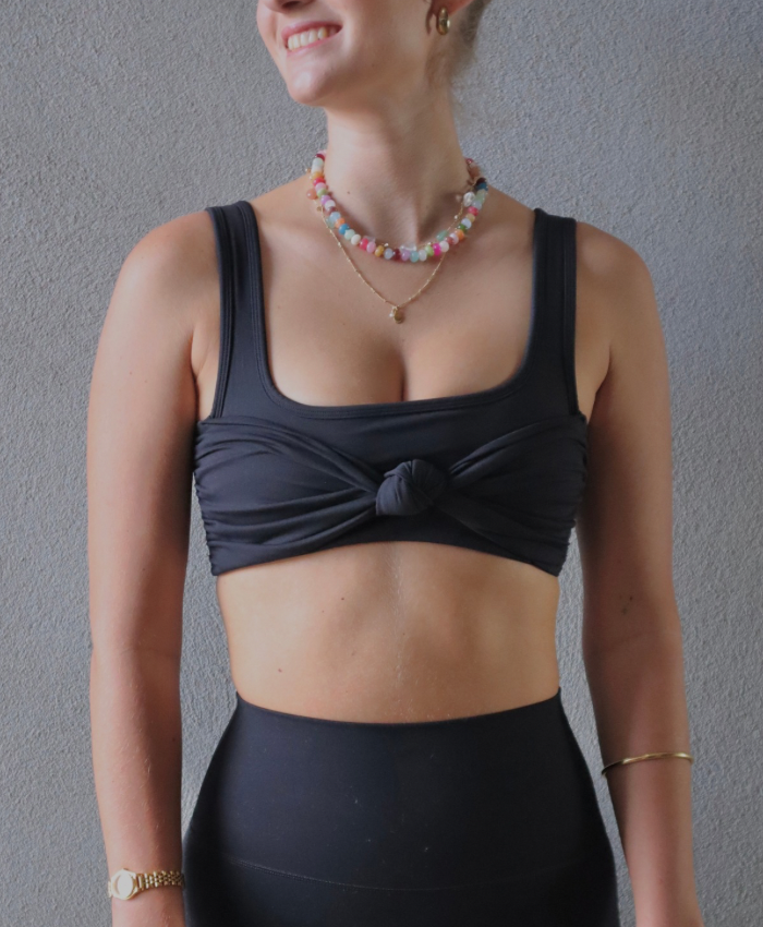 Elsie Crop | Black