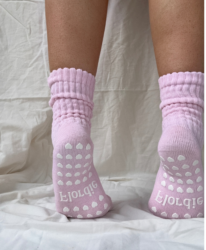 Scrunch Sock | Pink