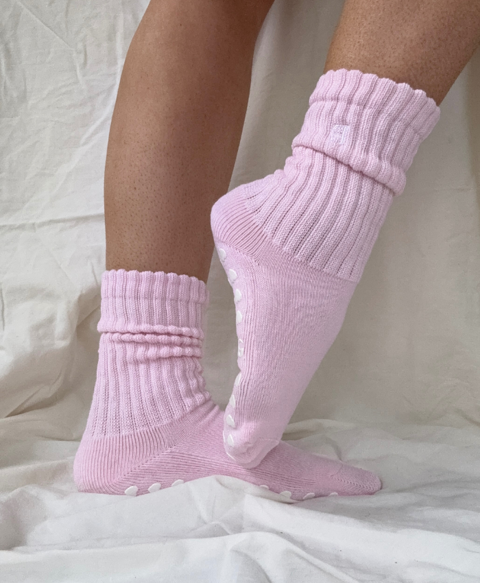 Scrunch Sock | Pink